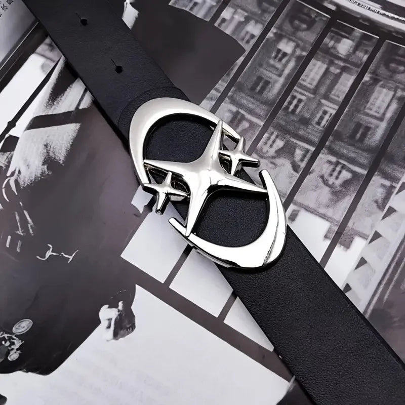 OvalCross Leather Belt