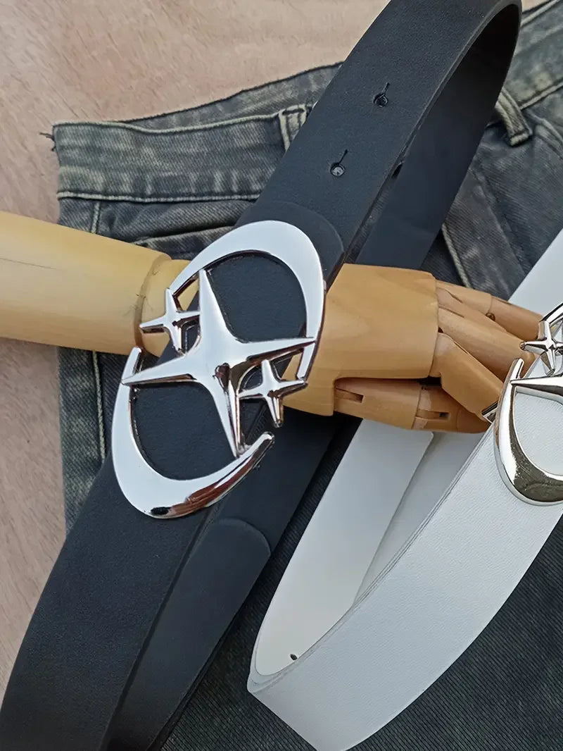 OvalCross Leather Belt