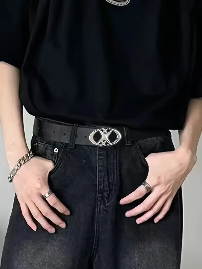 OvalCross Leather Belt