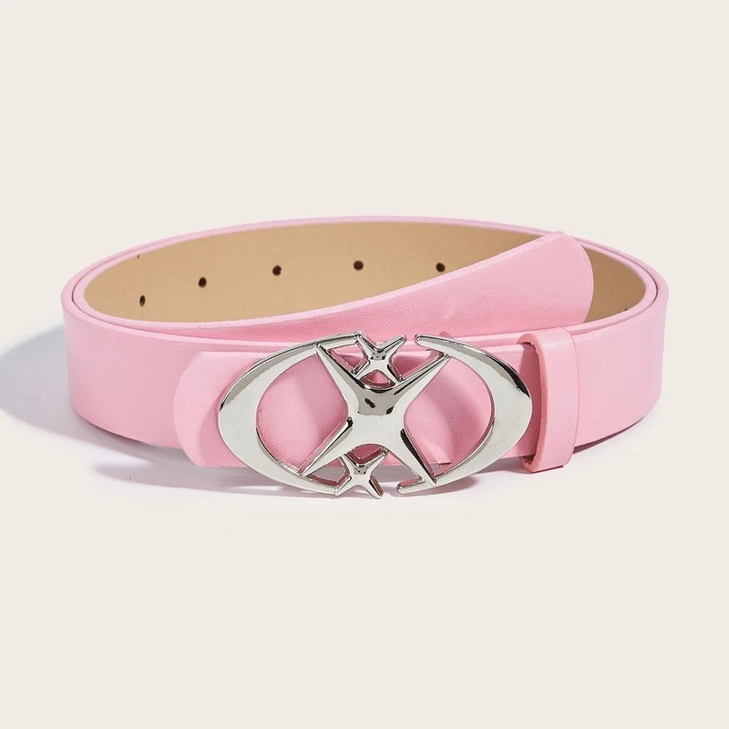 OvalCross Leather Belt