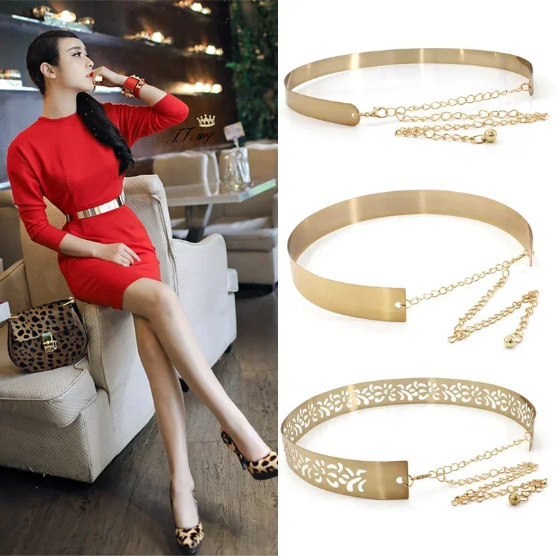 Mirror Glam Waist Belt
